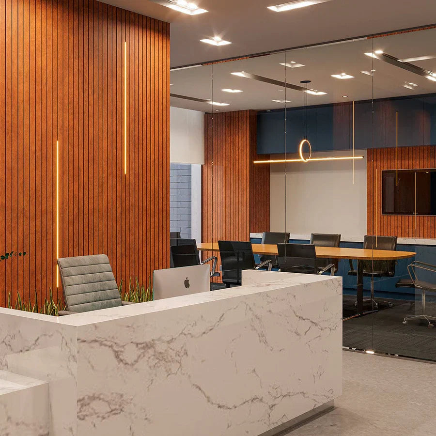 Painel de Ripa Laminado de EVA Autocolante Auréon - Sofisticação e Conforto em Cada Detalhe 🔥Queima de Estoque🔥